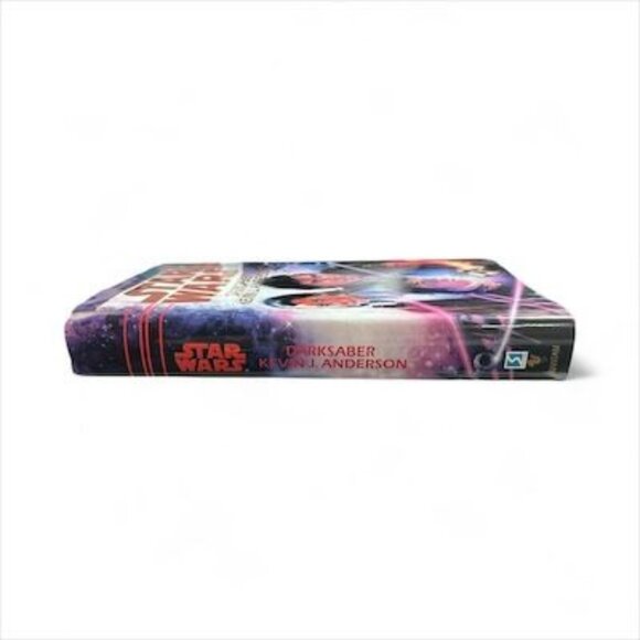 Star Wars Darksaber Hardcover Book By Kevin J. Anderson First Edition Novel 1995 - Picture 3 of 5